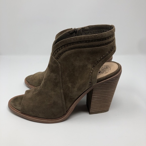 Vince Camuto Koral Perforated Open Toe Bootie - Picture 4 of 4